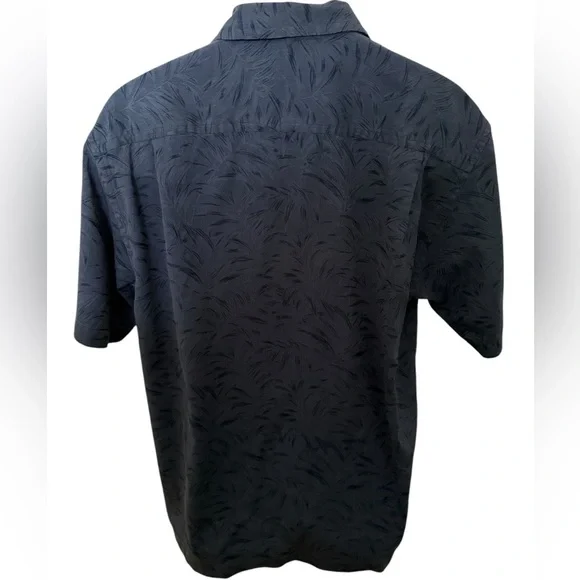 TOMMY BAHAMA Blue Hawaiian Aloha Tropical Shirt Men L Large - Picture 3 of 5